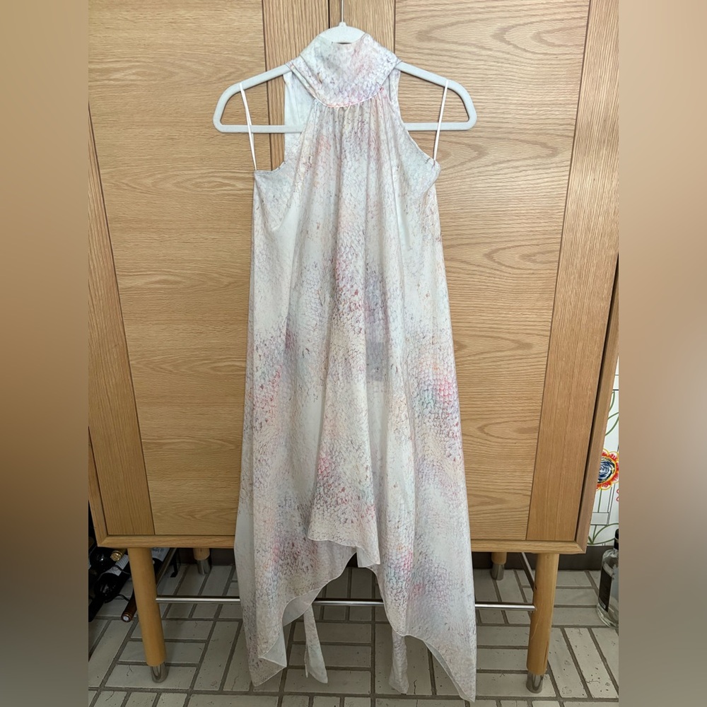 NWT Courage.b Pink Snake Alaska Halter Top Cover-up - Size OS